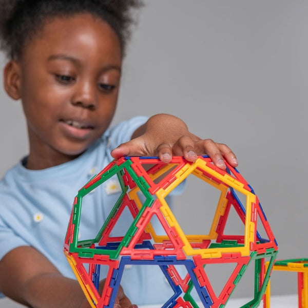 Original Polydron Frameworks Basic Set - 280-Piece Geometry Kit