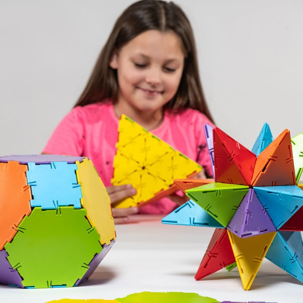 Original Polydron Super Class Set - 276-Piece Geometry Kit
