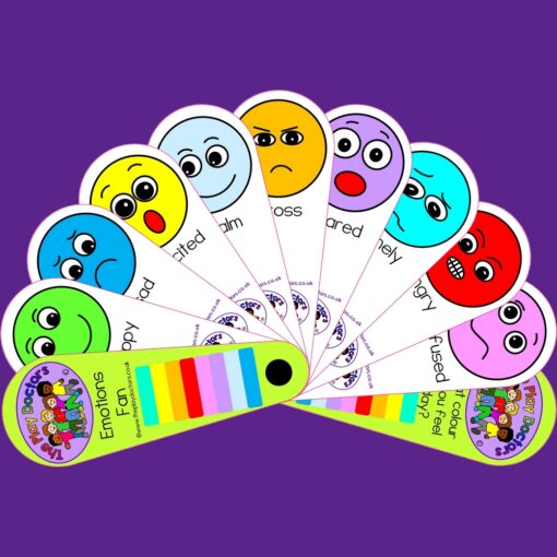 Emotions Face Fan – Visual Feelings Aid for Children