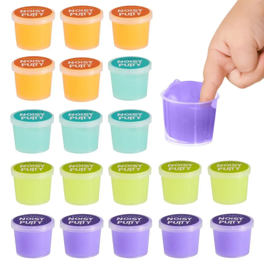 20 Noisy Putty Pots | The Dyslexia Shop