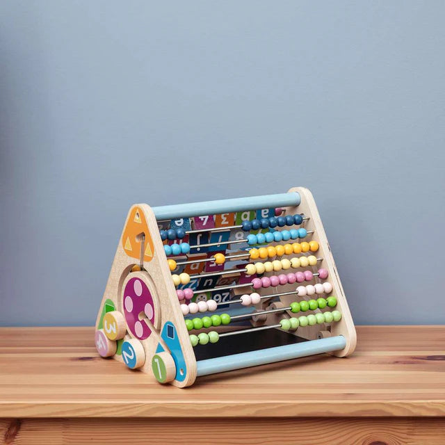 FSC Certified Triangular Activity Centre - Wooden Toy