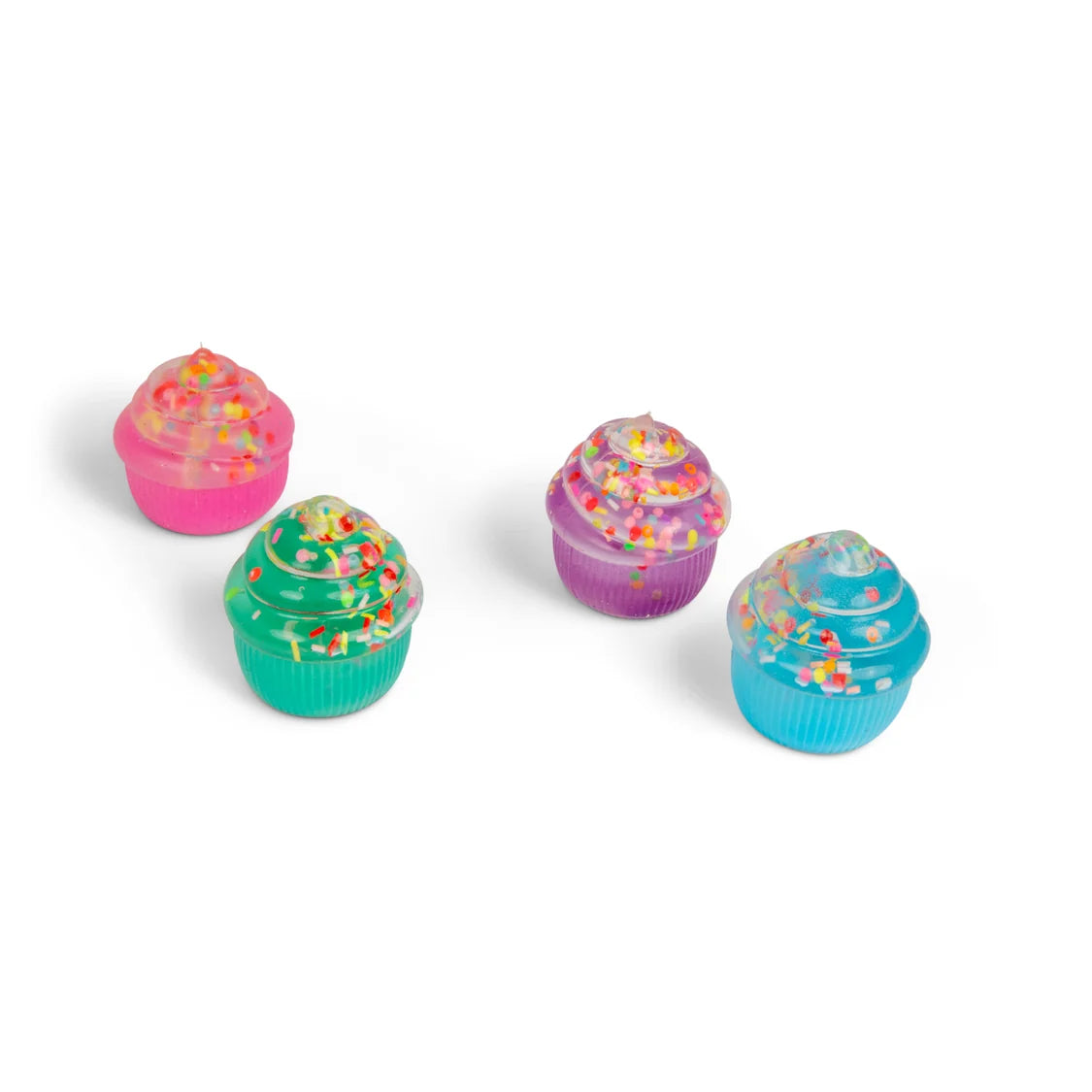 Scrunchems Sugar Cupcake - Squishy Sensory Toy with Gel and Sprinkles