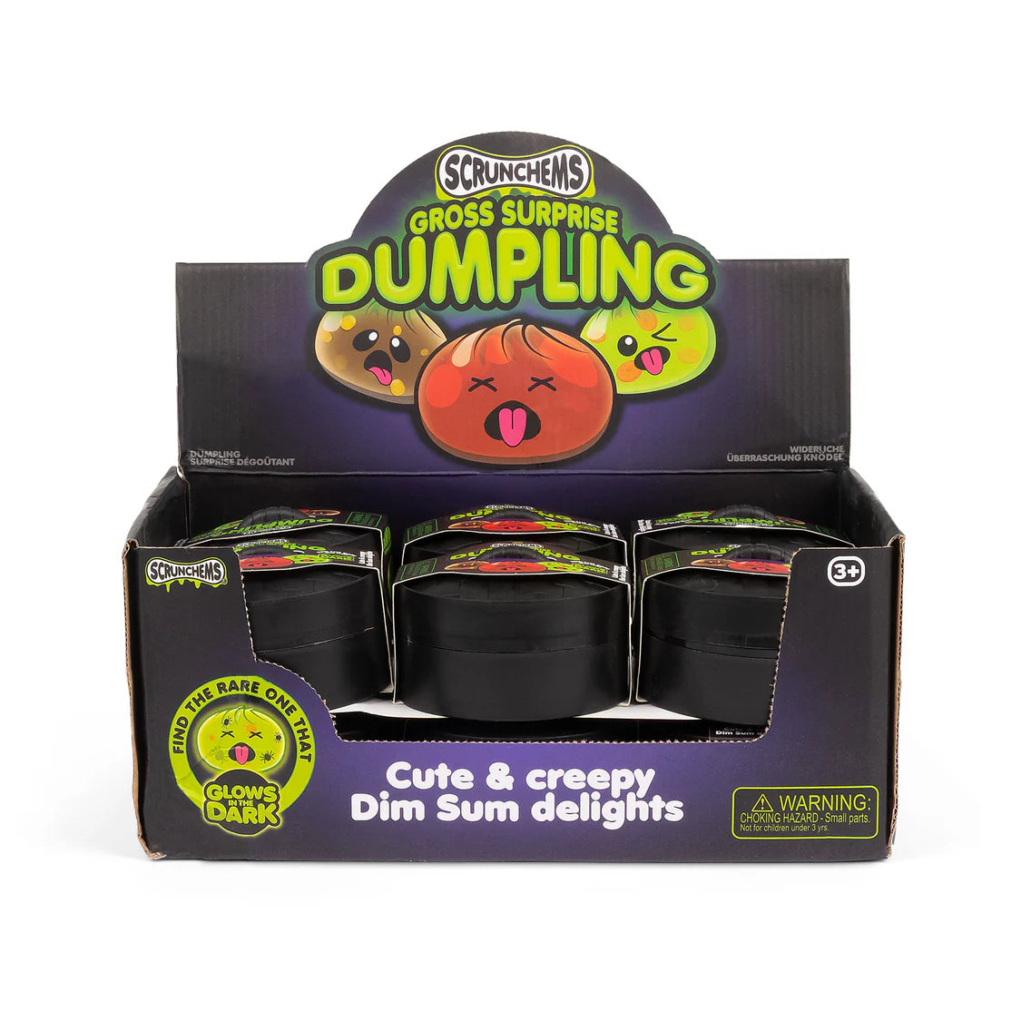 Scrunchems Gross Surprise Dumpling Squishy - Prank Fidget Toy