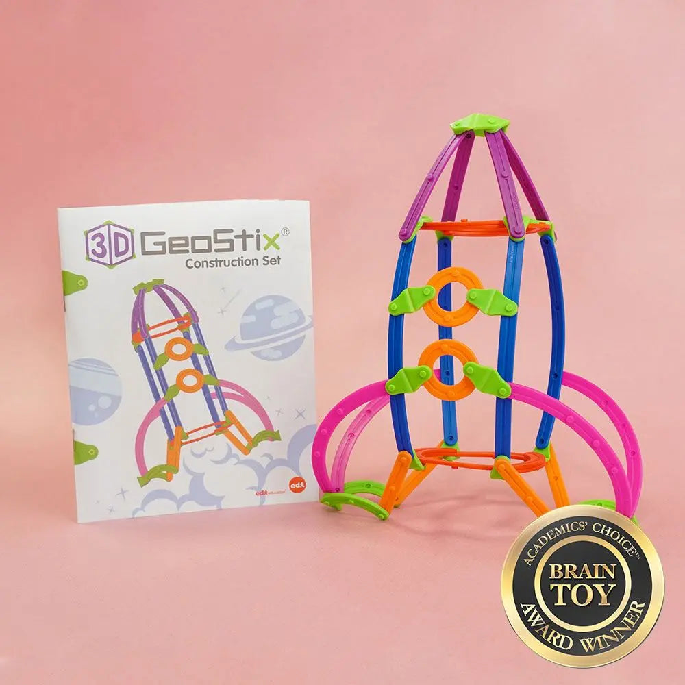 3D GeoStix® Construction Set | The Dyslexia Shop