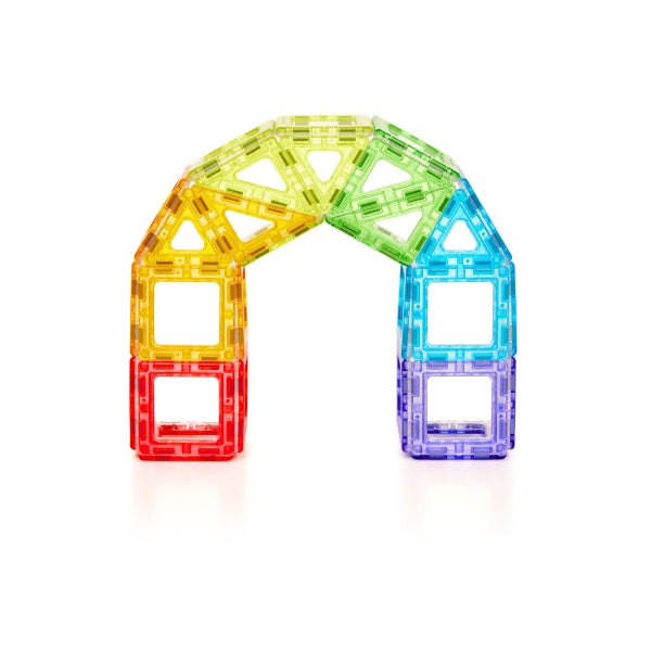 Translucent Magnetic Polydron Exploration Set - 100-Piece Kit