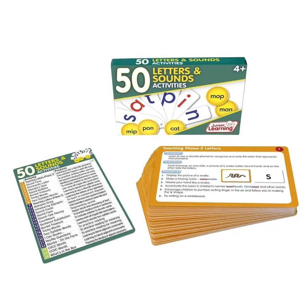 50 Letters & Sounds Activities | The Dyslexia Shop