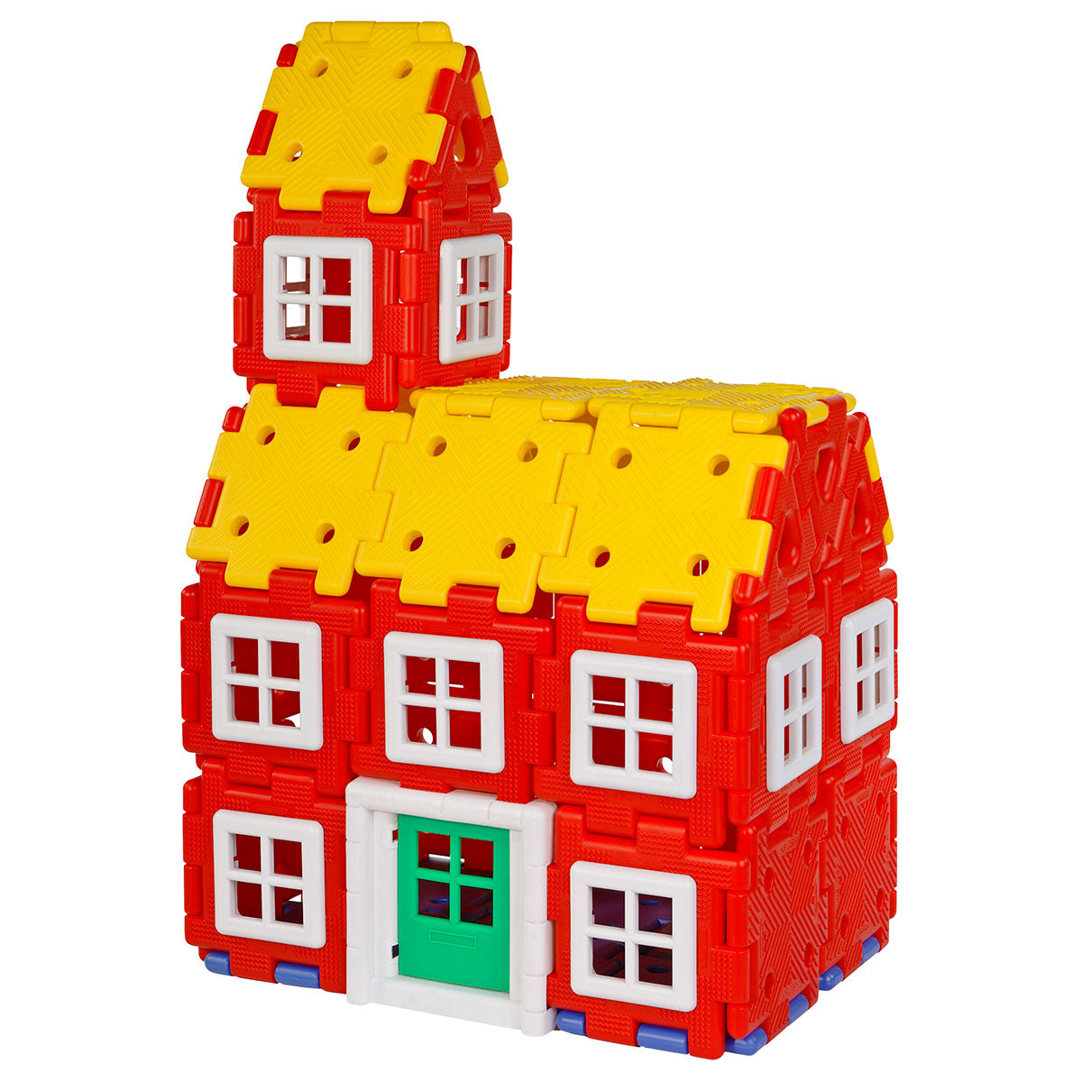 Giant Polydron House Builder Recycled Plastic -- Hands-On Construction and Geometry