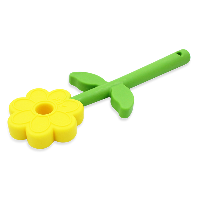 ARK's Flower Wand Chewy - Handheld Sensory Chew Tool for Children