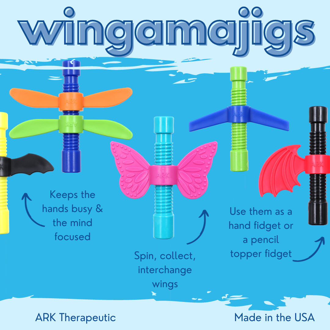 ARK Wingamajigs® Spinning Pencil Topper Fidgets