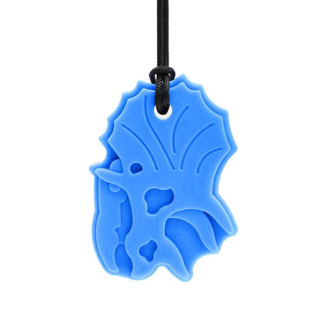 ARK Triceratops Chew Necklace | The Dyslexia Shop