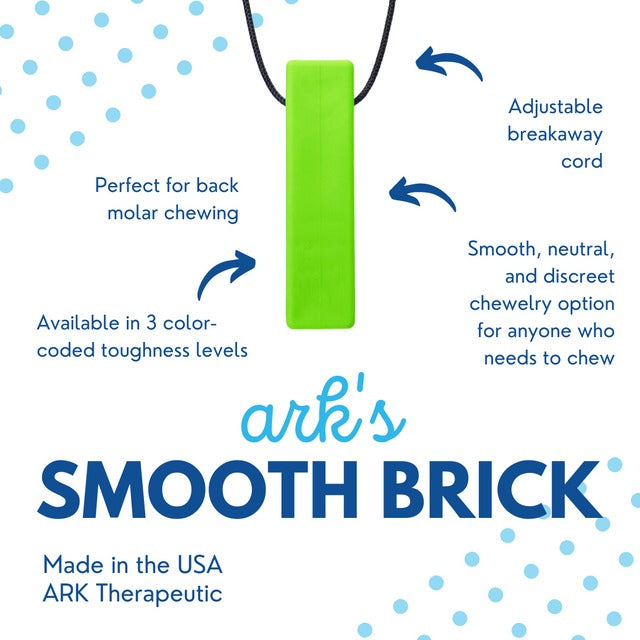 ARK's Brick Stick® Smooth Chew Necklace | The Dyslexia Shop