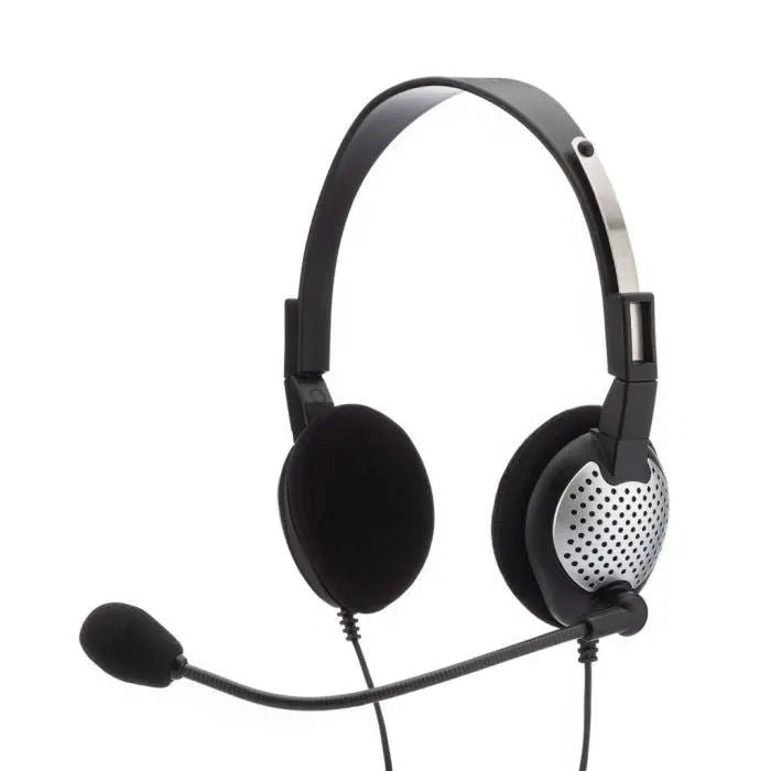 Andrea NC-185VM Stereo Computer Headset with Volume/Mute Controls with USB A Connector | The Dyslexia Shop