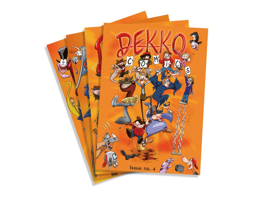 Dekko Comics - Issues 1 to 4 Catch-up Set