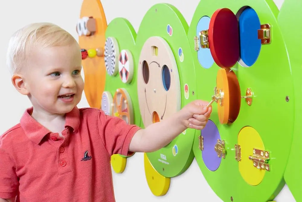 Caterpillar activity wall toy | The Dyslexia Shop