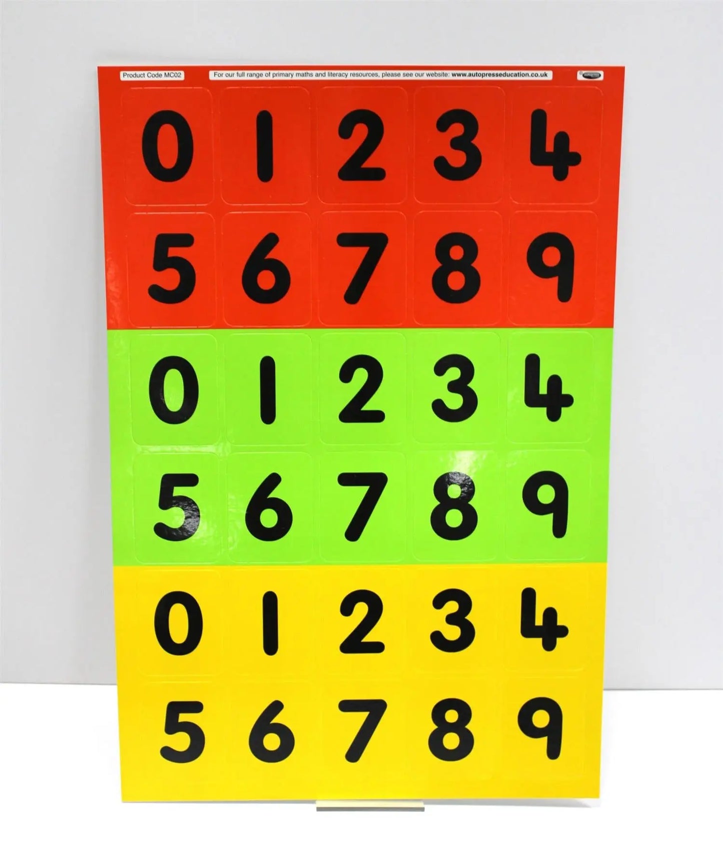 Child’s 0-9 Cards (3 Sets) | The Dyslexia Shop