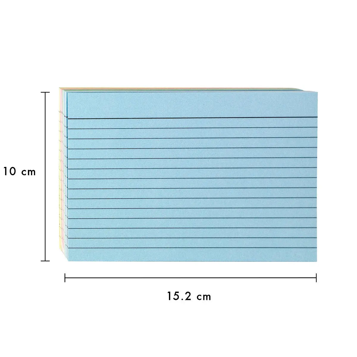 Concord Pastel Revision Cards 6x4" – 100 Ruled Cards for Organised Study | The Dyslexia Shop