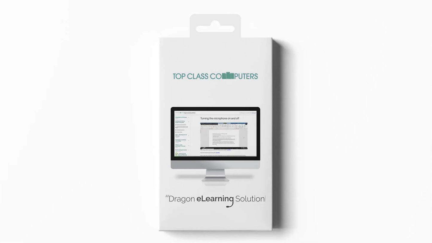 Dragon E-Learning | The Dyslexia Shop