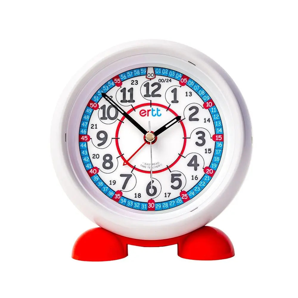 EasyRead Alarm Clocks 12/24 Hour Red & Blue Face | The Dyslexia Shop