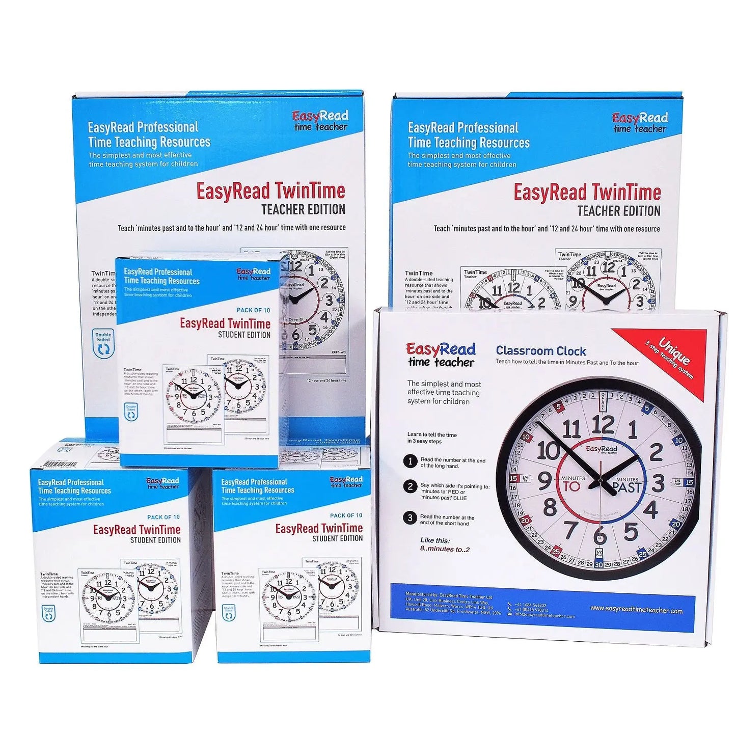 EasyRead Classroom Past & To Large Sets | The Dyslexia Shop