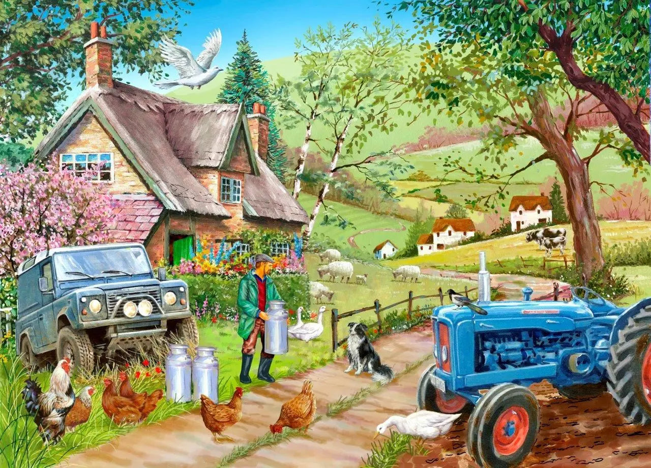 Farm Fresh 500 Piece Puzzle | The Dyslexia Shop
