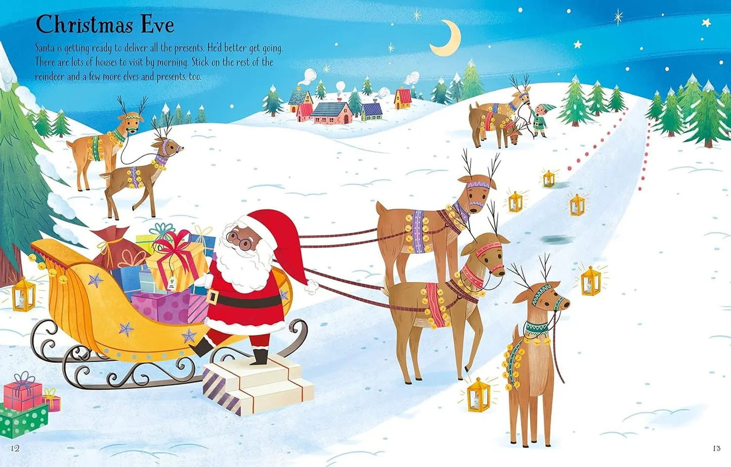 First Sticker Book Christmas : A Christmas Sticker Book for Children | The Dyslexia Shop