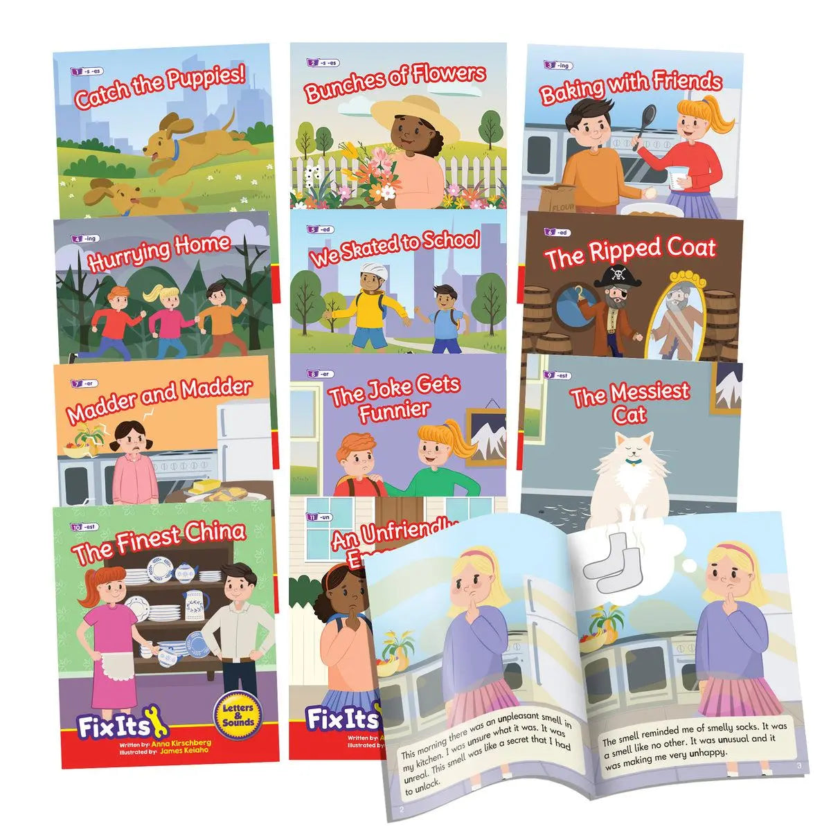 Fix Its Suffixes Fiction Phase 6 | The Dyslexia Shop