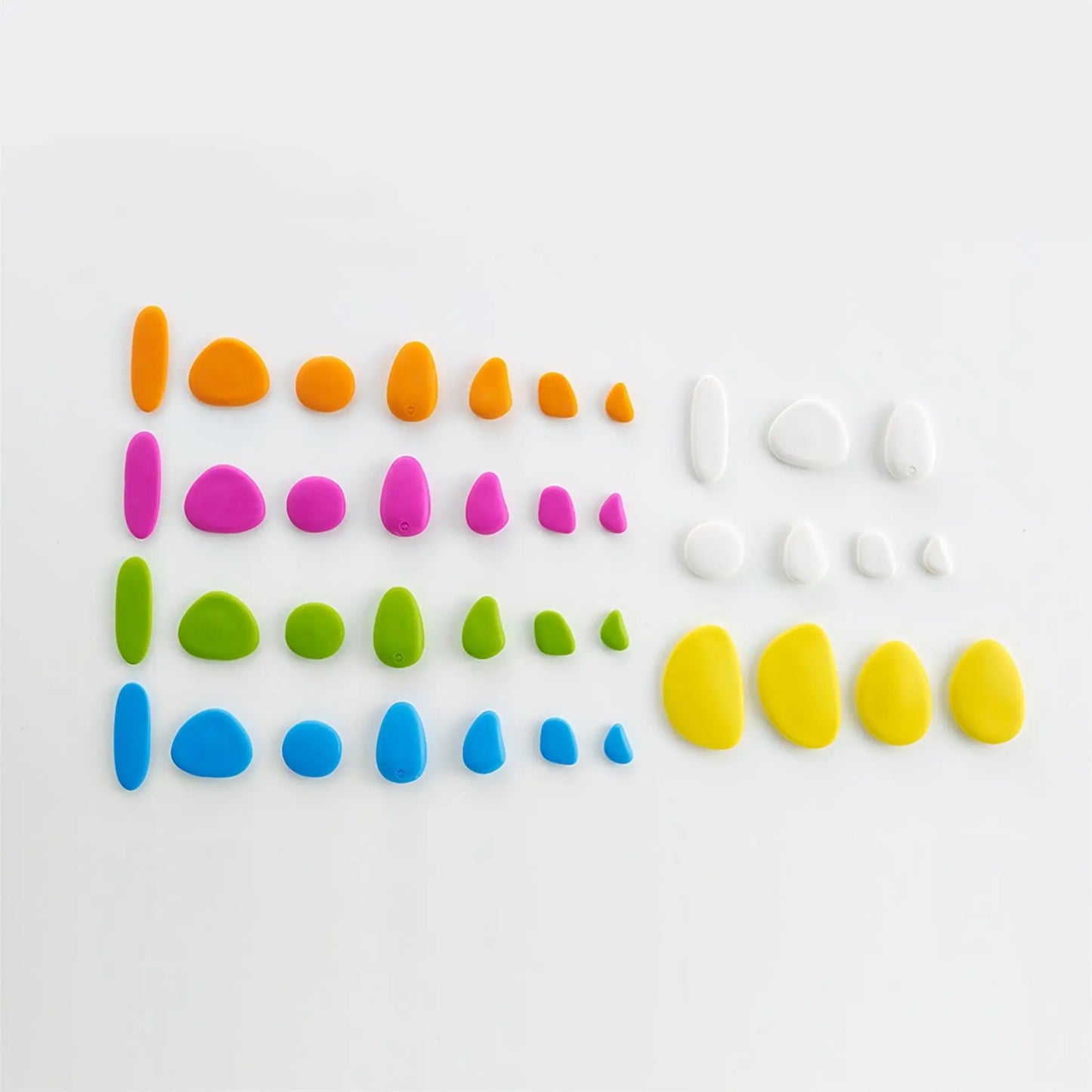 Fluro Rainbow Pebbles Activity Set | The Dyslexia Shop