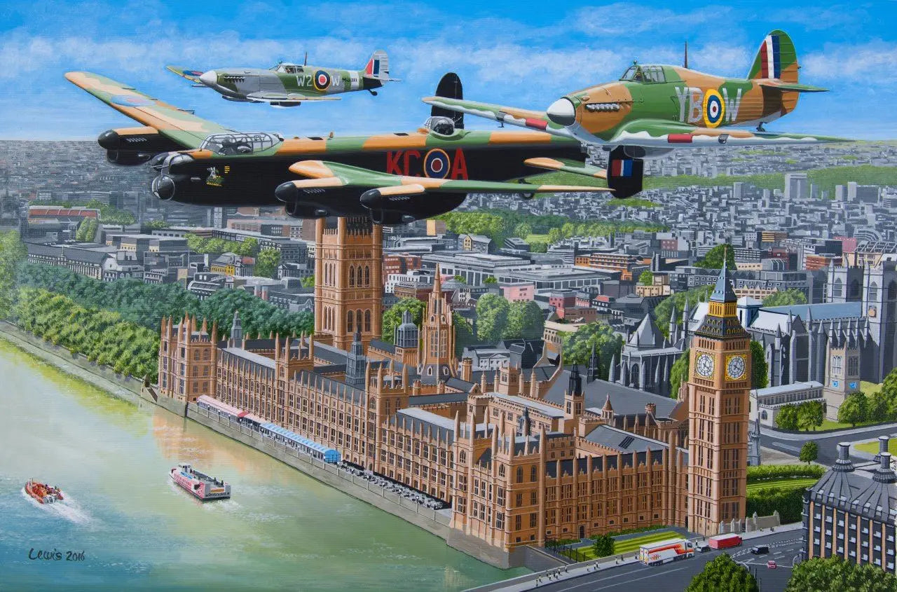 Fly Past 500 Piece Puzzle | The Dyslexia Shop