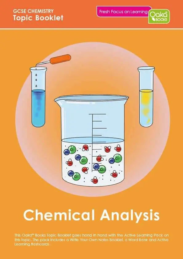 GCSE/KS4 Chemistry: Chemical Analysis - Topic Pack | The Dyslexia Shop