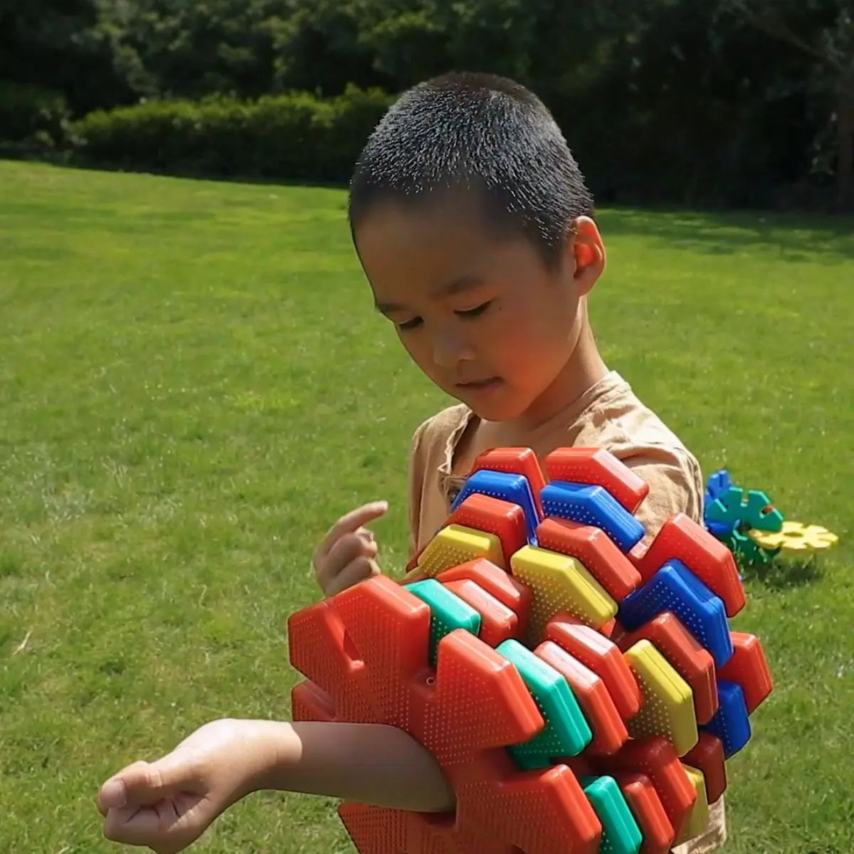 Giant Octoplay Set 2 – 42-Piece Colourful Construction Set for Creative Play | The Dyslexia Shop