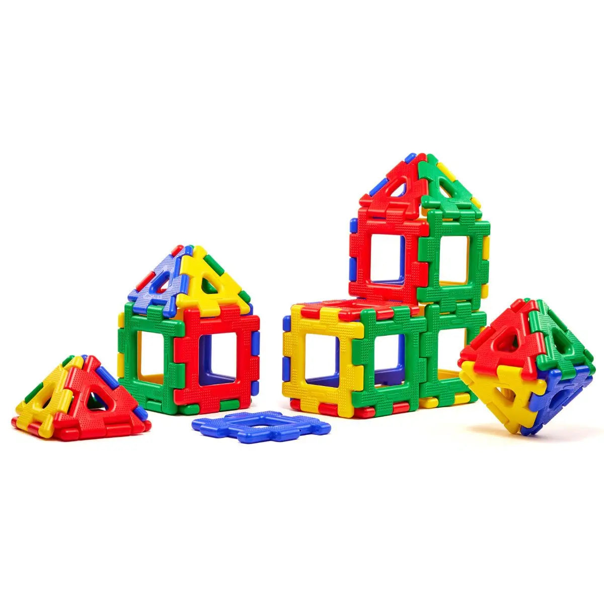 Giant Polydron Set – 40-Piece Large-Scale Construction Kit for Early Years Education | The Dyslexia Shop