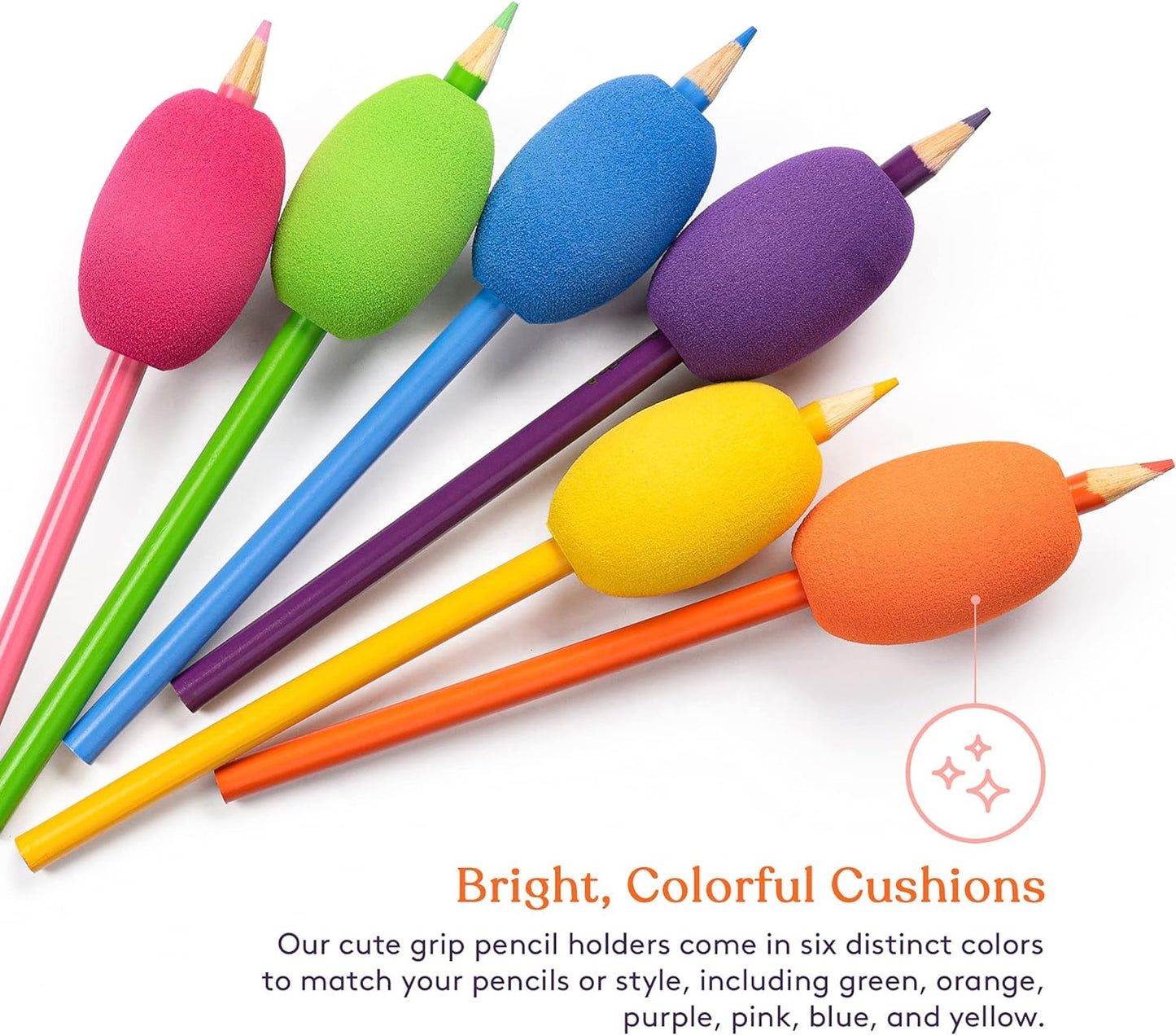 Egg Pencil Grip (Pack of 6)