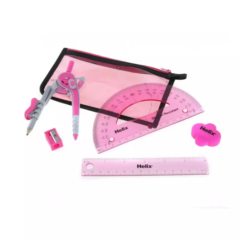 Helix Super School Kit - Pink | The Dyslexia Shop