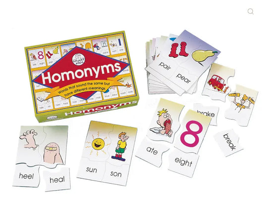 Homonyms Puzzles | The Dyslexia Shop