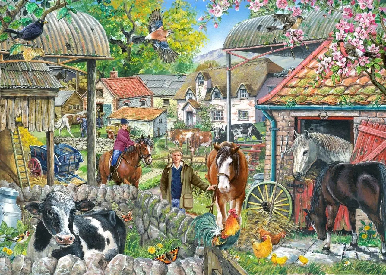 Horseshoe Farm BIG 250 Puzzle | The Dyslexia Shop