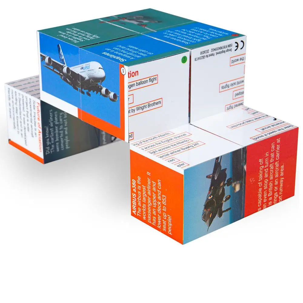 Innovation in Aviation Cube Book | The Dyslexia Shop