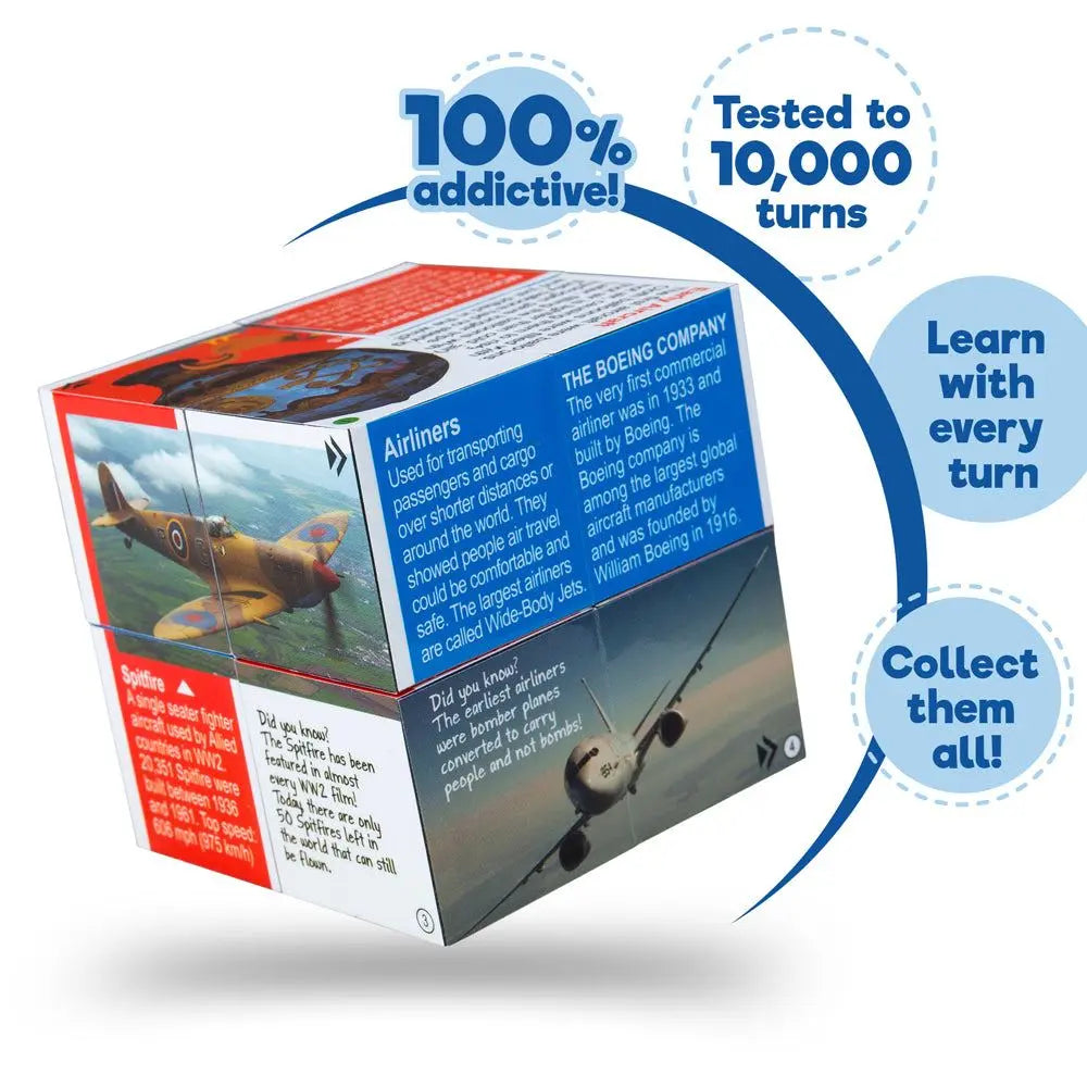 Innovation in Aviation Cube Book | The Dyslexia Shop
