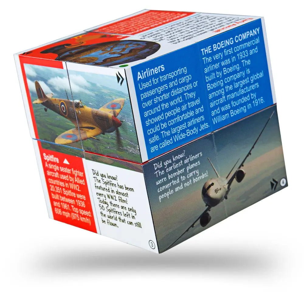 Innovation in Aviation Cube Book | The Dyslexia Shop