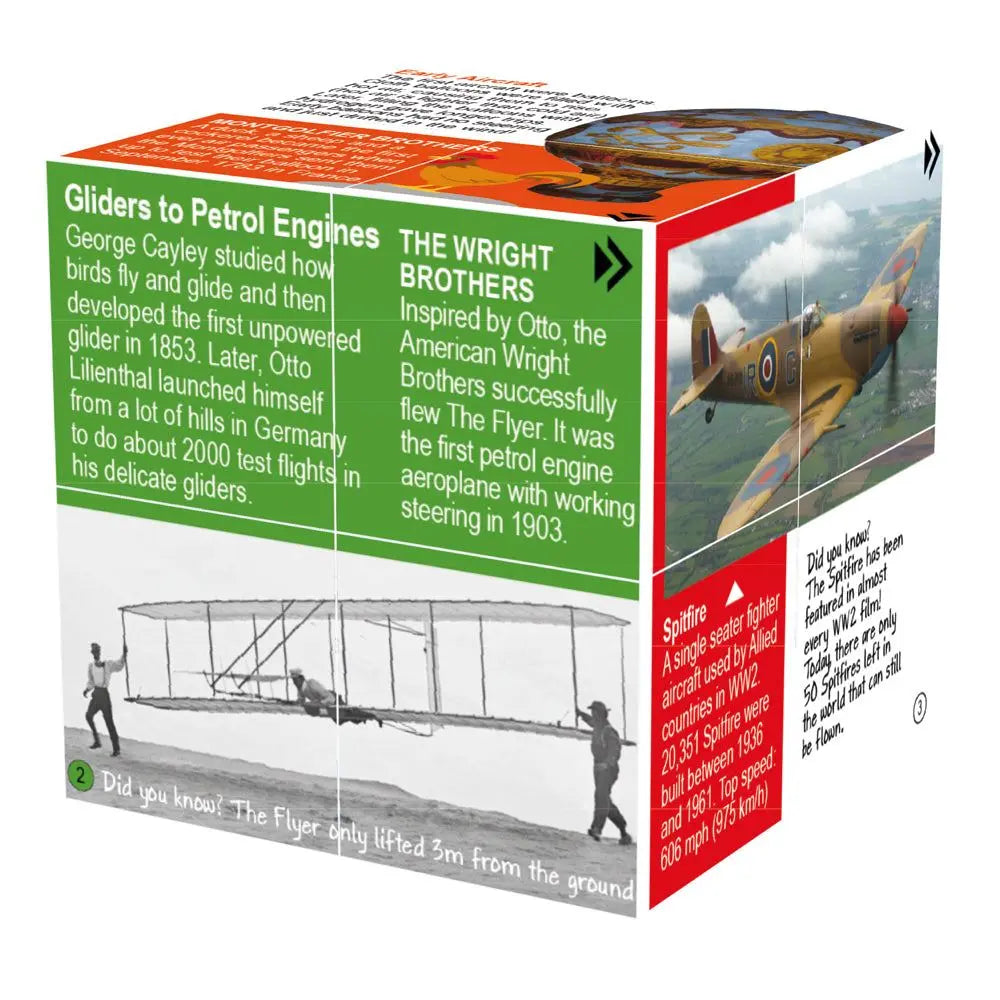 Innovation in Aviation Cube Book | The Dyslexia Shop