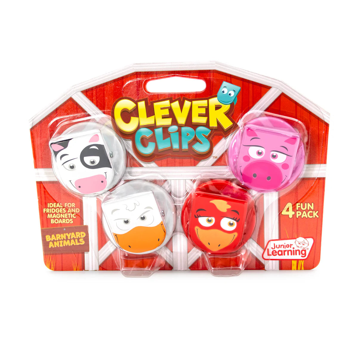 Barnyard Clever Clips – Fun Magnetic Organisers for Home or Classroom