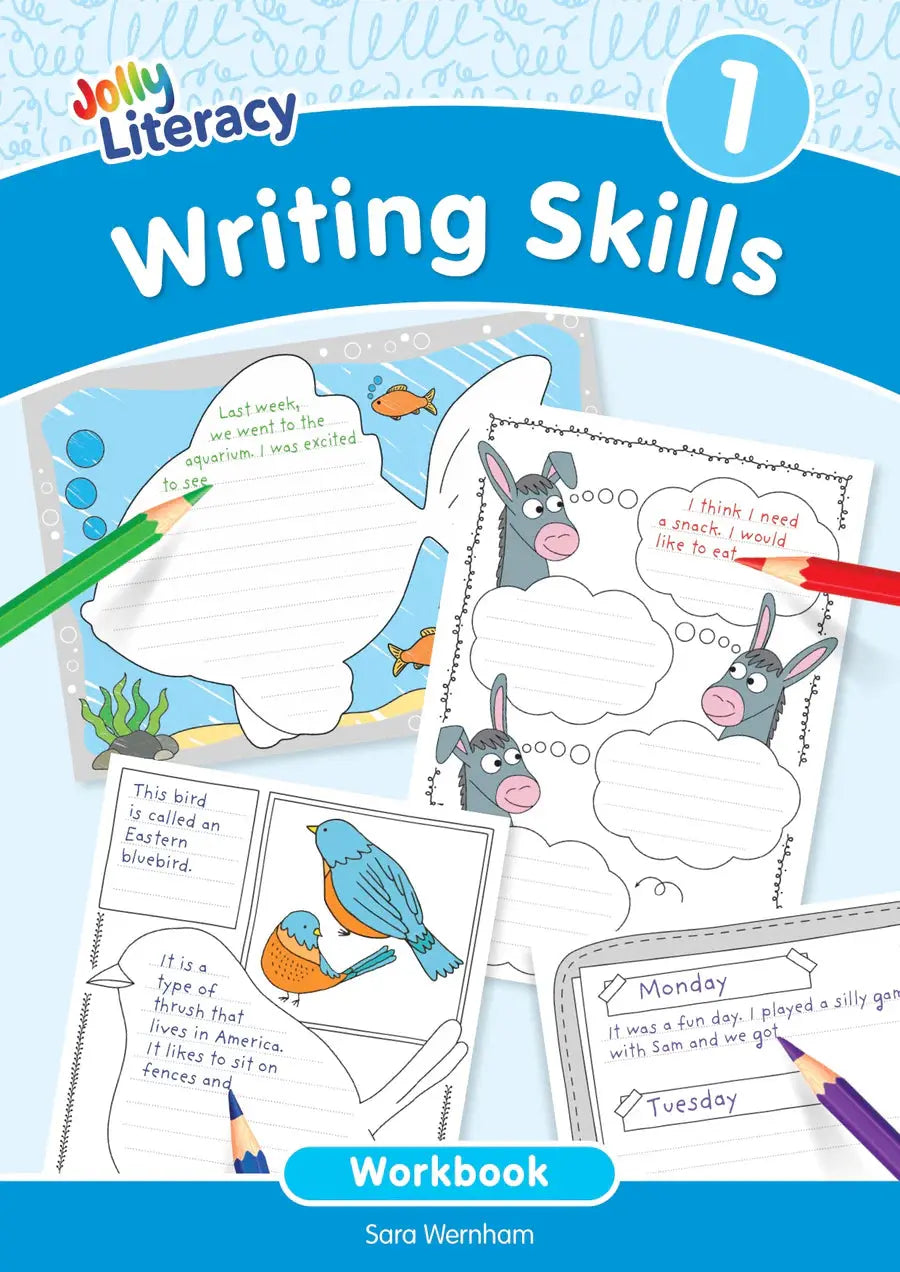 Jolly Literacy: Writing Skills, Workbook 1 (Precursive Letters) | The Dyslexia Shop