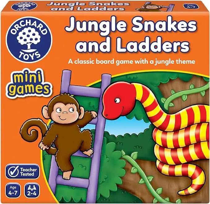 Jungle Snakes & Ladders Mini Game | The Dyslexia Shop