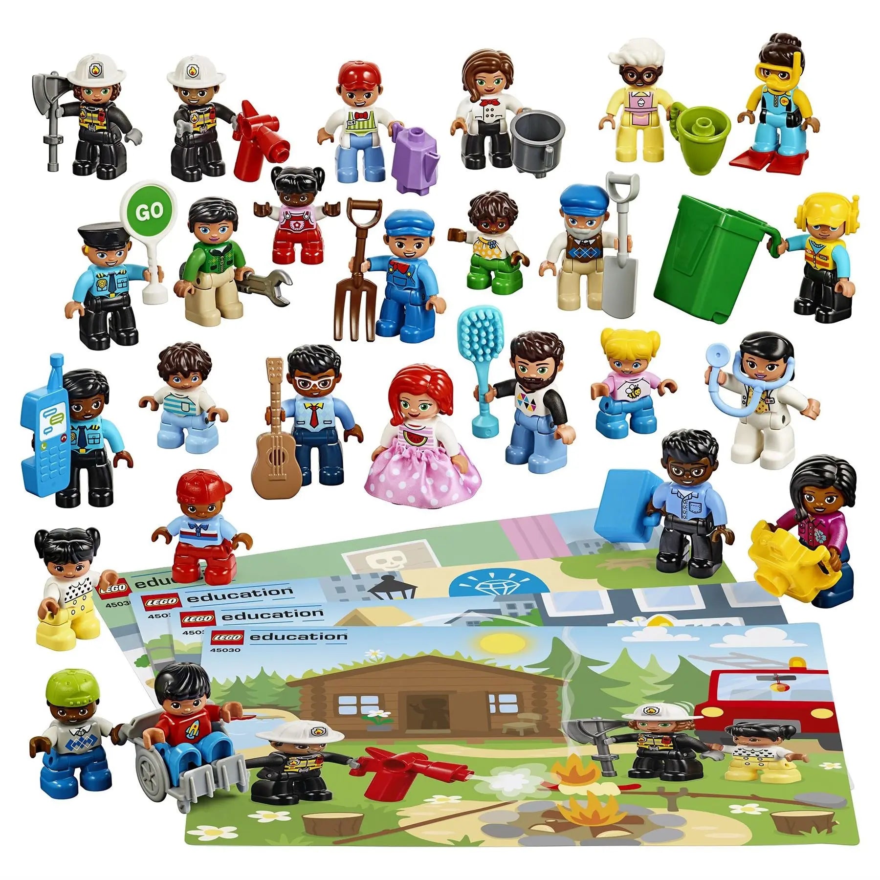 LEGO® education DUPLO® People Set 26 pieces Set The Dyslexia Shop
