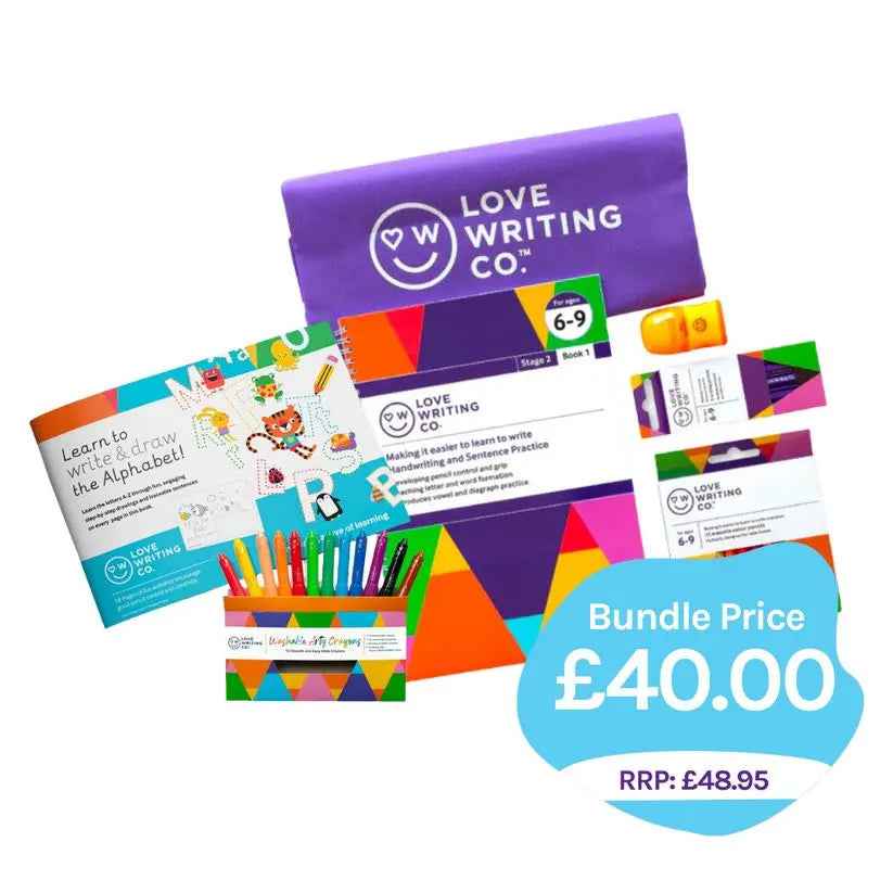 Left-Handed Creative Learning Pack For Ages 6-9 | The Dyslexia Shop