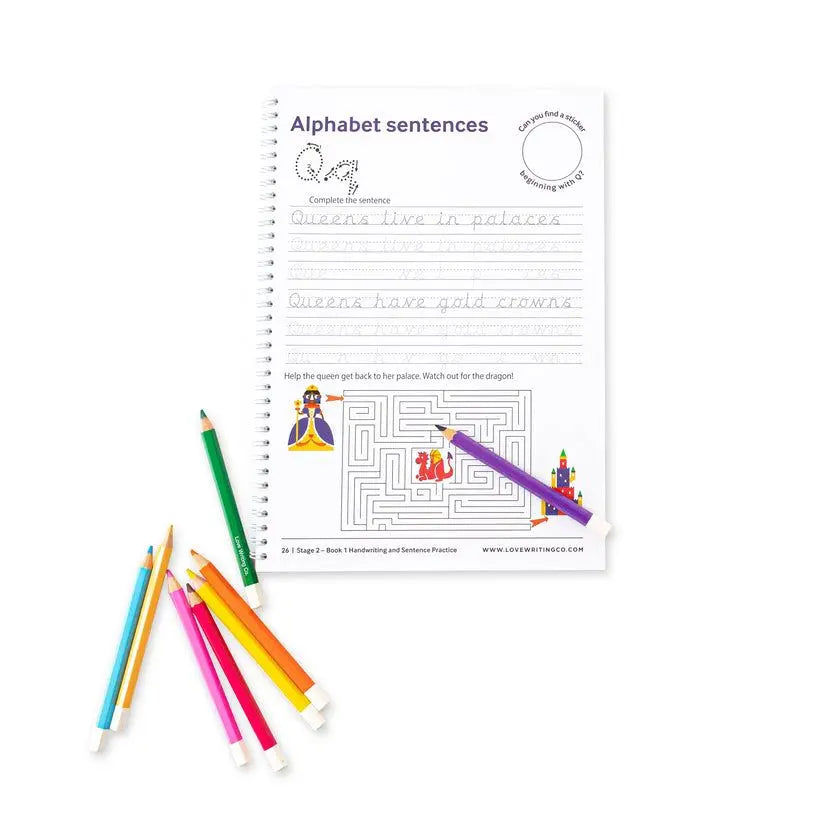 Left-Handed Creative Learning Pack For Ages 6-9 | The Dyslexia Shop