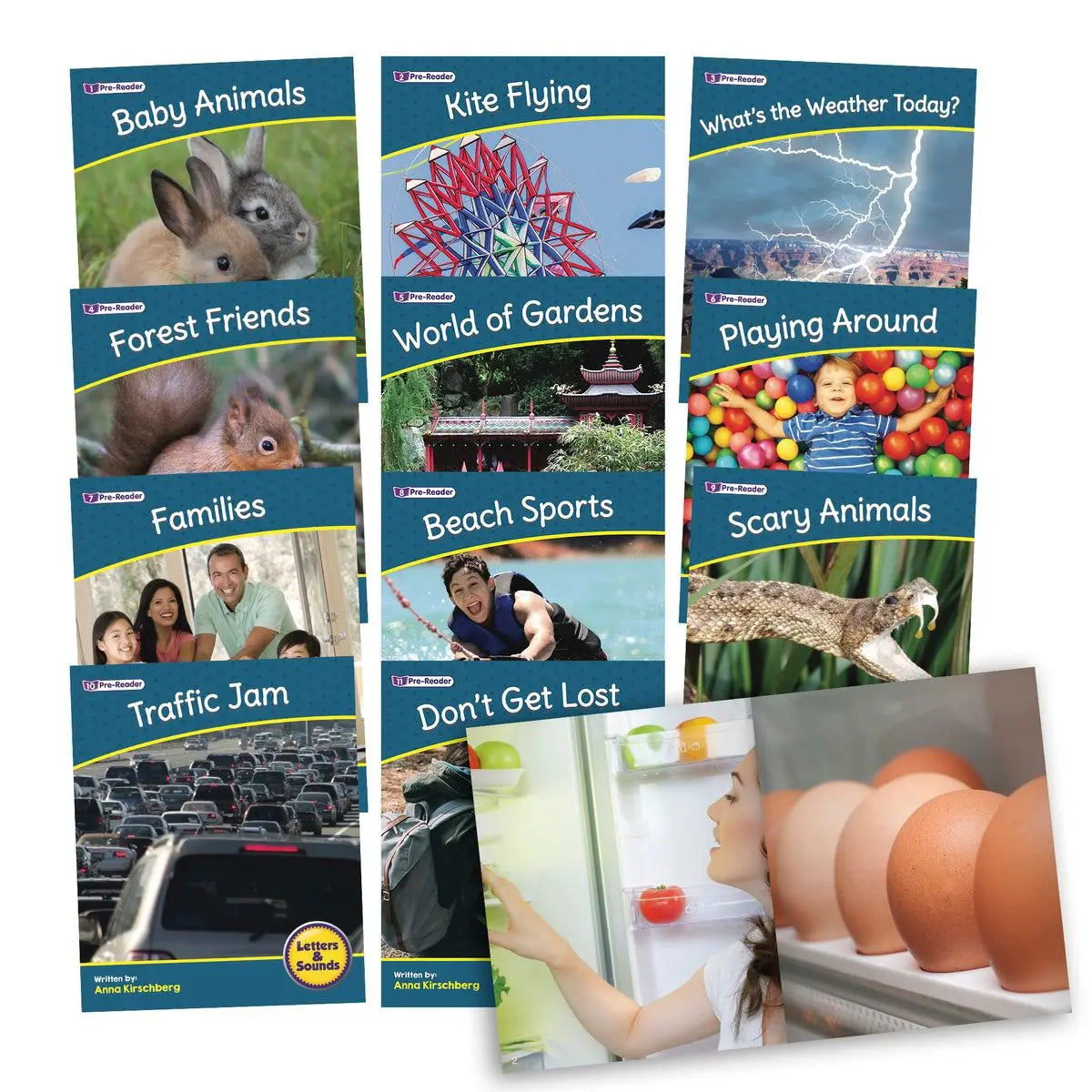 Letters & Sounds Phase 1 Set 2 Non-Fiction - 6 Pack | The Dyslexia Shop