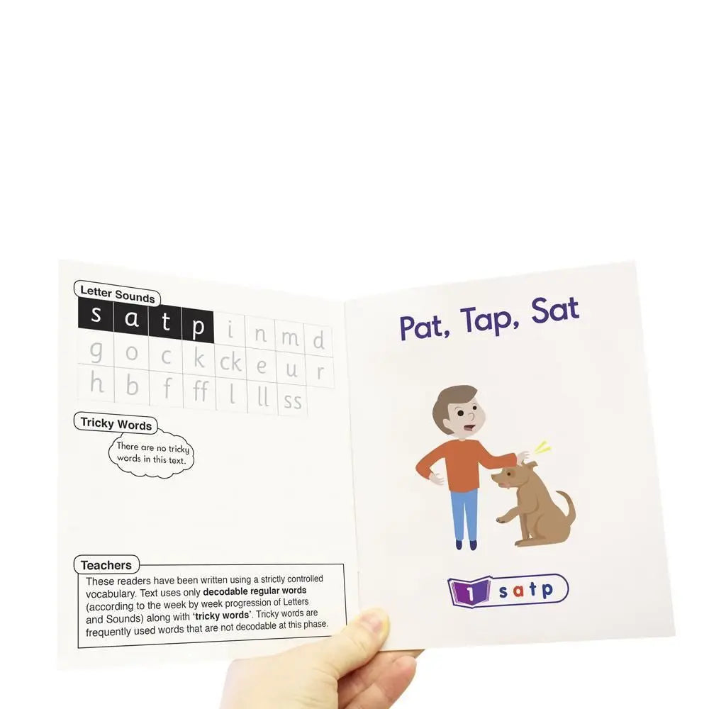 Letters & Sounds Phase 2 Set 1 Fiction | The Dyslexia Shop