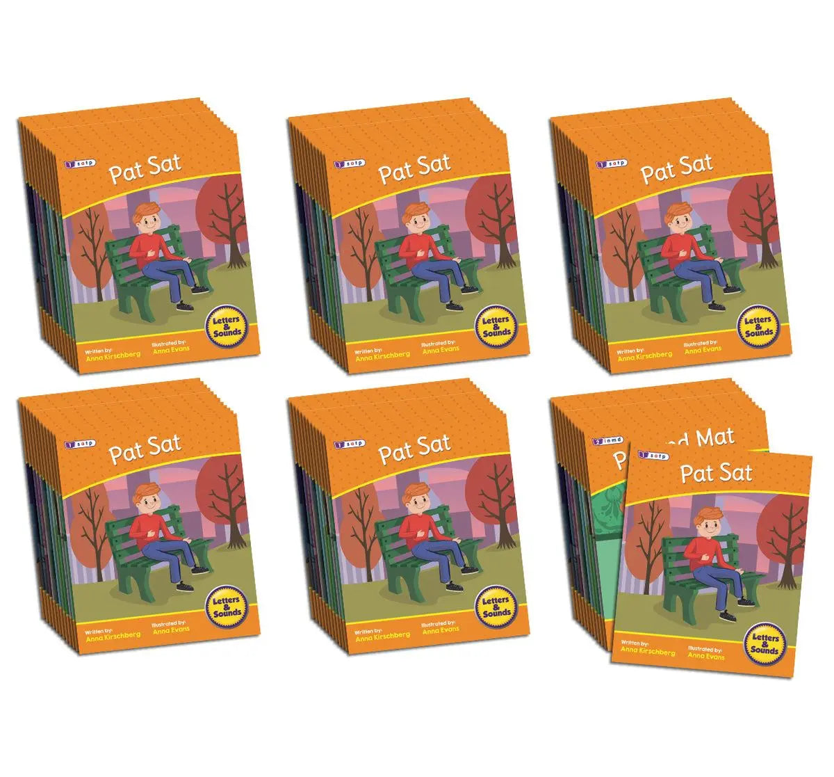 Letters & Sounds Phase 2 Set 2 Fiction - 6 Pack | The Dyslexia Shop
