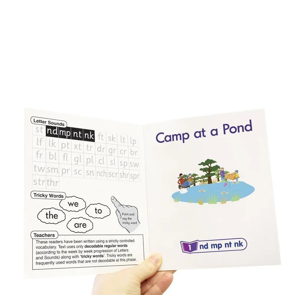 Letters & Sounds Phase 4 Set 1 Fiction | The Dyslexia Shop