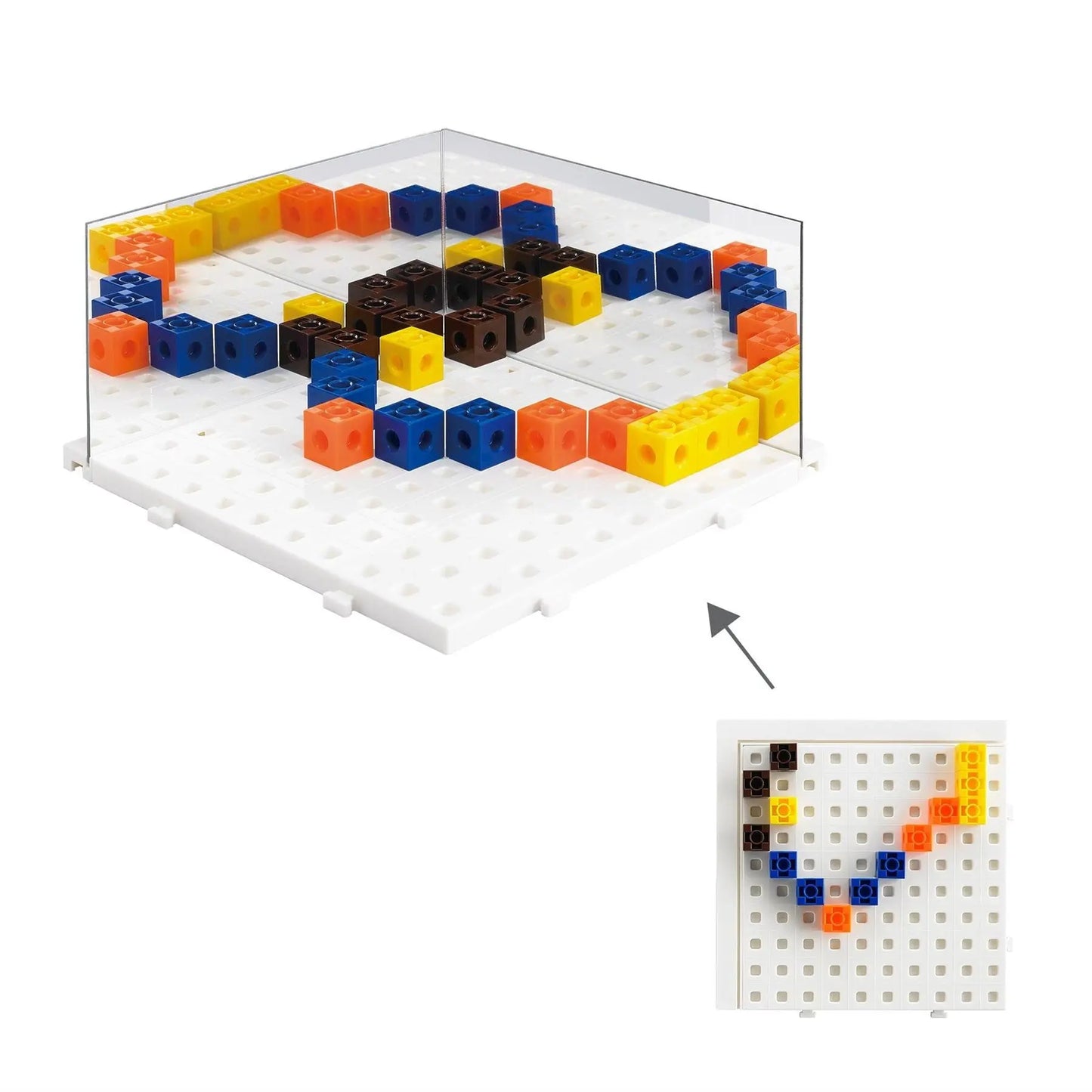 Linking Cubes Reflection Set | The Dyslexia Shop